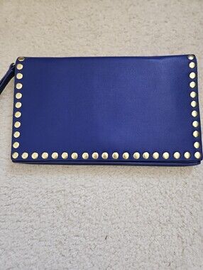 ELLIE KAI BLUE CLUTCH